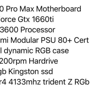 are these specs good?