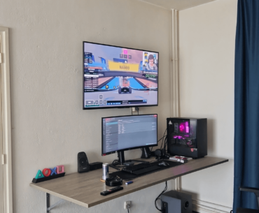 My gaming corner.