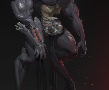 How are these types of robots/cyborgs called? or what subgenre of cyberpunk would they fall into?