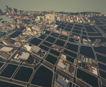 Southside of Basin City, been working on for about a year in this area. 109 render distance