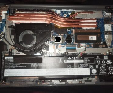 IdeaPad 3 overclocking by cooling mod