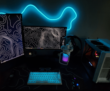 One of the two set ups I have