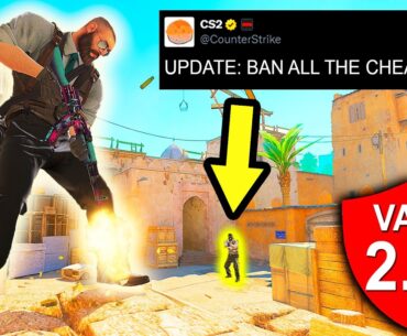 NEW CS2 ANTI-CHEAT BANS ALL CHEATERS! - COUNTER STRIKE 2 CLIPS