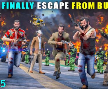 Michael Finally Escaped From The Powerful Bunker | Gta V Gameplay