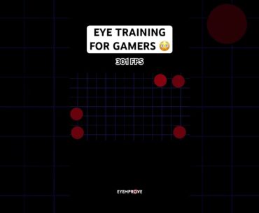Get Better Aim with this 301 FPS Eye Training #gaming #shorts