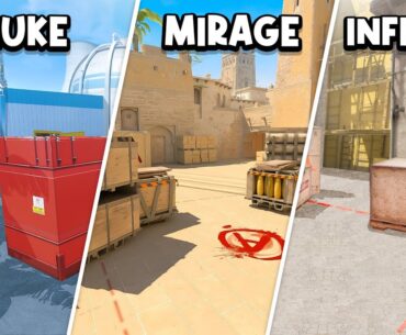 Playing Every Map In CS2 At The Same Time