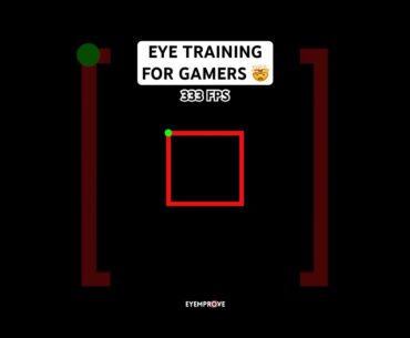 Get Better Aim with this 333 FPS Eye Training #gaming #shorts