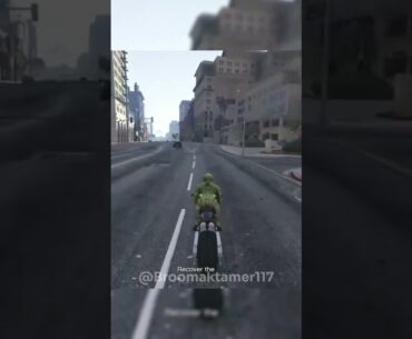 proof that the gta NPCs purposly crash into you #gaming