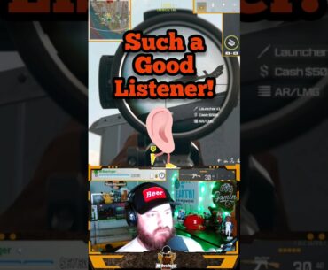 Such a good listener. #warzone #rebirthisland #callofduty #cod #mw3 #gaming #videogames #Shorts