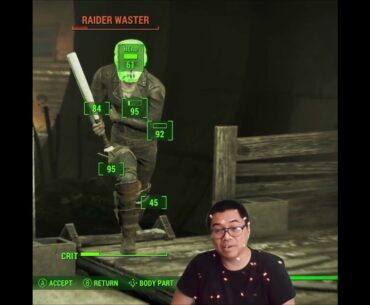 Delayed Pain Response to Trauma #shorts #videogame #fallout #funny #physx #glitch #slowmo #ragdoll