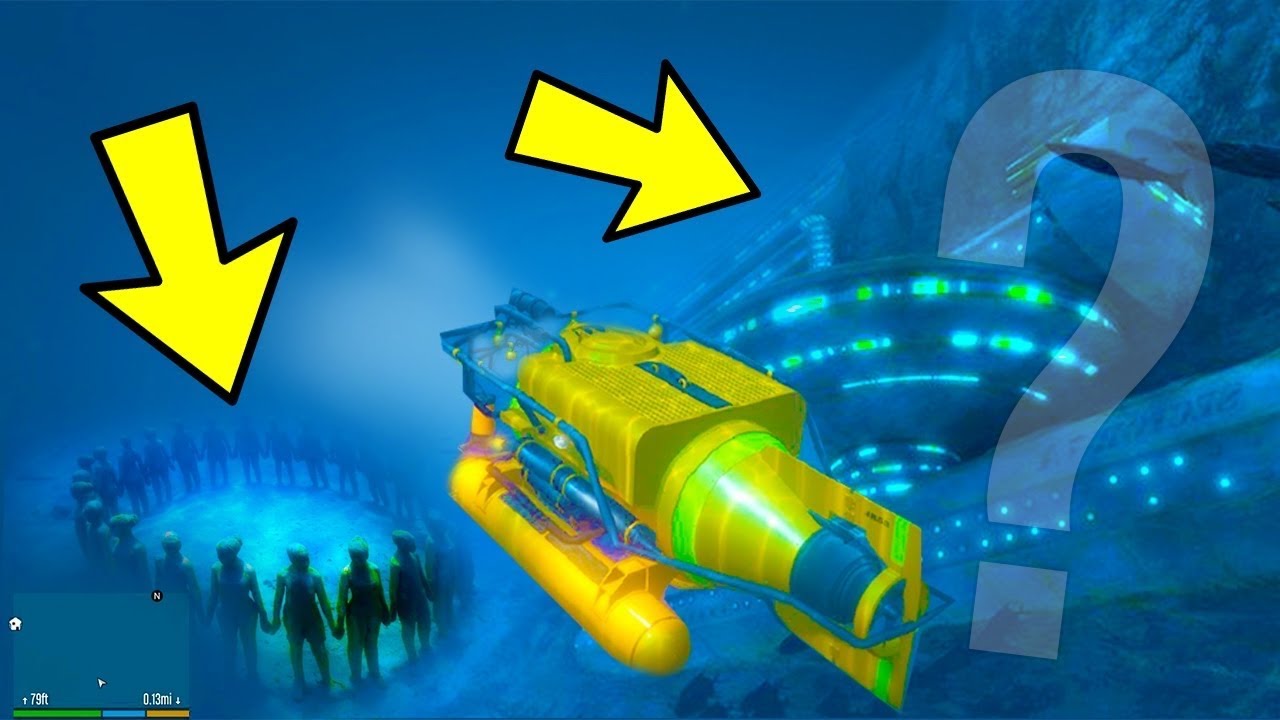 LOGGY FOUND SECRET ALIEN UFO USING SUBMARINE CAR LOGGY FOUND SECRET ALIEN UFO USING SUBMARINE CAR