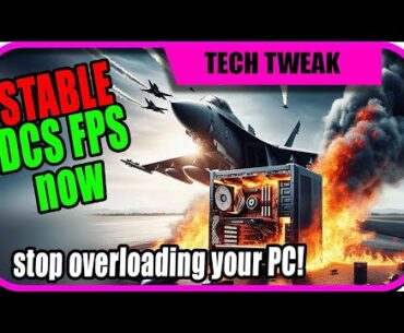 DCS World, Max FPS & Performance tweak tip | Digital Combat Simulator (also in virtual reality)