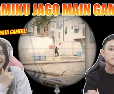 TERNYATA SUAMIKU JAGO MAIN GAME COUNTER STRIKE 2!! GOKIL..!!