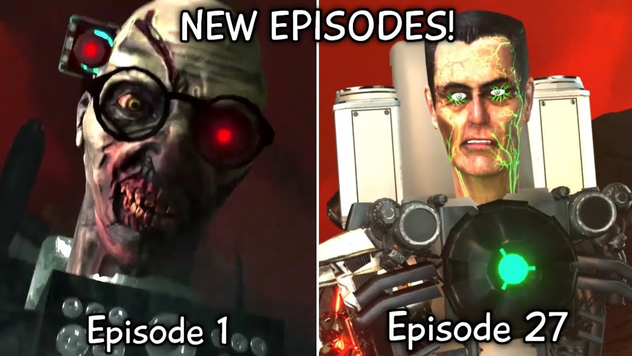 Skibidi Toilet Zombie Universe 1 – 27 All Episodes (60 FPS REMASTERED) NEW Siren Titan (Episode 28?) Skibidi Toilet Zombie Universe 1 - 27 All Episodes (60 FPS REMASTERED) NEW Siren Titan (Episode 28?)