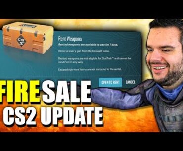 CS2 Update - FIRE SALE - Waffen leihen, Vertigo & Molotov Changes!