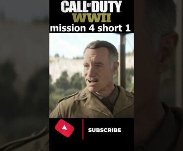 The train sceneCall of Duty  WWII mission 4 short 1 #viral #shorts #gaming #gameplay #callofduty