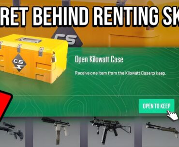 SECRET BEHIND RENTING SKINS.. (CS2 UPDATE)