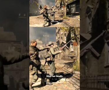 Silent But Deadly #sniperelite5 #sniperelite #sniperelite4 #warzone #stealth #callofduty