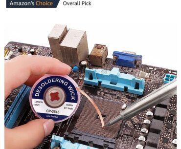 Was shopping for some solder wick and I uh...you can't...