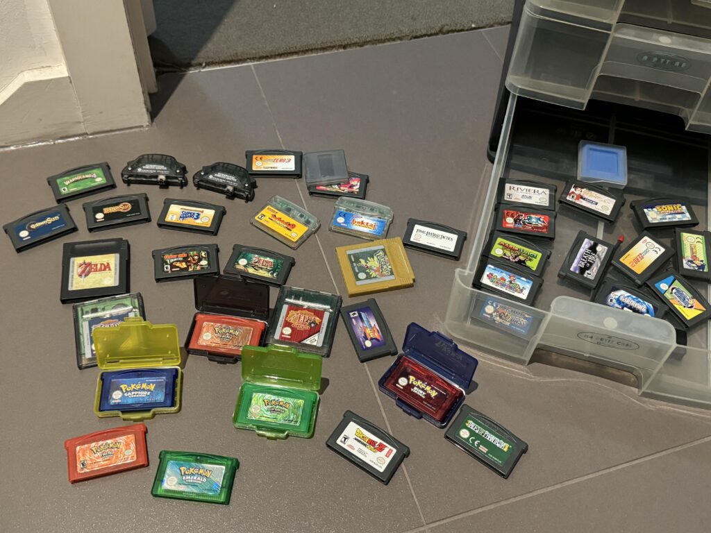 Slowly cleaning our childhood home. So many treasures