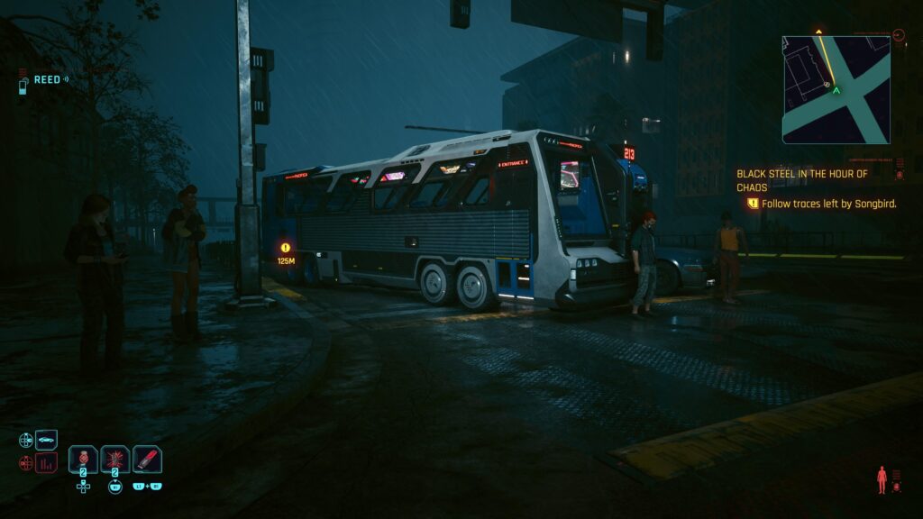 First time I've seen a bus in the game