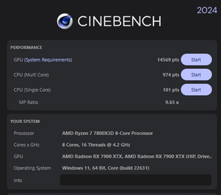 Do my Cinebench results seem right? Not worried just curious