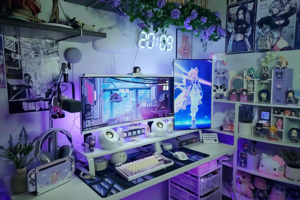 Gave my battlestation a complete makeover with some upgraded peripherals and monitors
