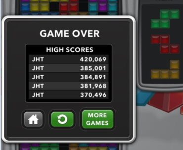 Got a real NICE score today in Tetris.
