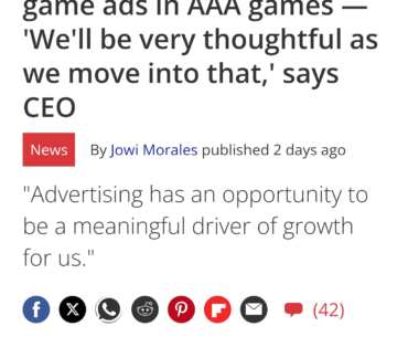 Death of gaming is near