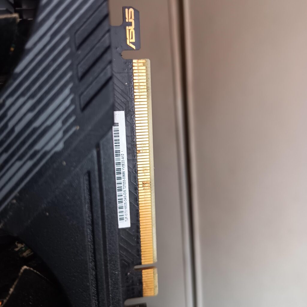 Brown Stuff on GPU Pins