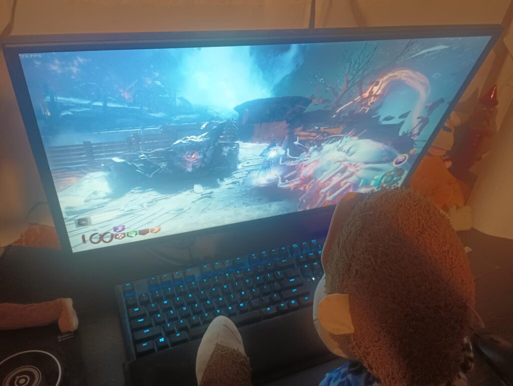 Mr. Monkey got to round 100 on Revalations