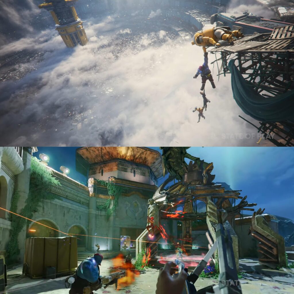 A really cool cinematic trailer for a boring first person PVP shooter, never seen that before.