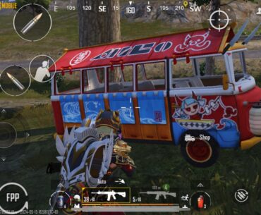 How did my teammate get the shop mini bus in erangel?