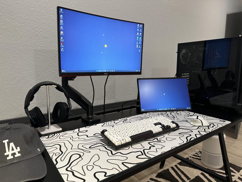 Nothing close to what some of you have but it’s my sanctuary.