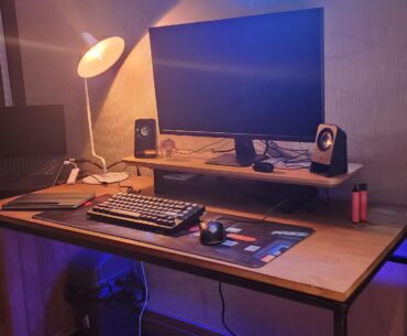 It ain't much, but I'm quite happy about my setup so far