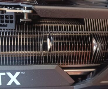 Picked up '4080 super' shipment today with a heatsink bent.