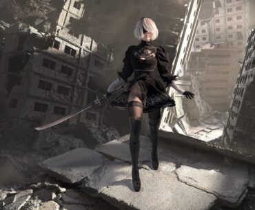 My 2B cosplay from NieR: Automata, photoart kmitenkova