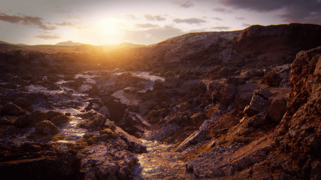 Hellblade II and UE5. I'm floored at these landscapes! I can't believe this is not pre-rendered.