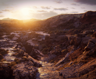 Hellblade II and UE5. I'm floored at these landscapes! I can't believe this is not pre-rendered.