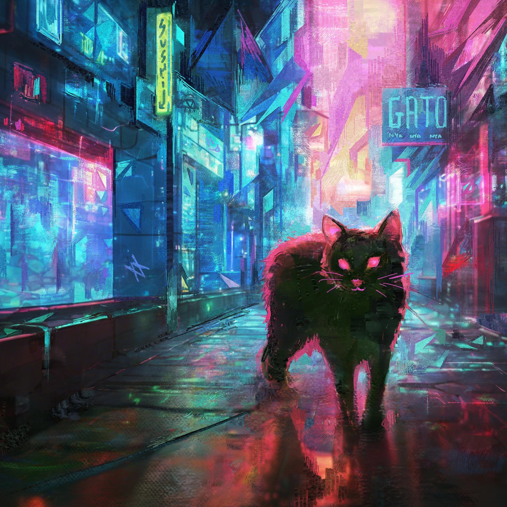 Cat Alyst A short story inspired by a card from our