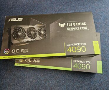 Two rtx 4090s turned up from amazon!