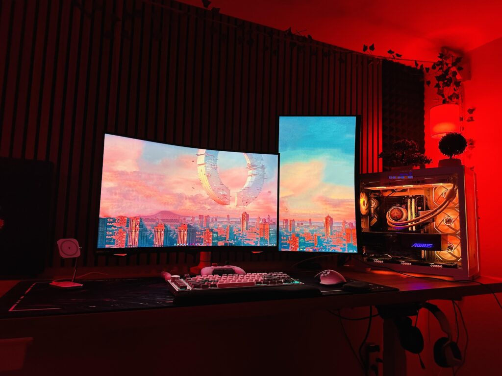 Upgraded battle station