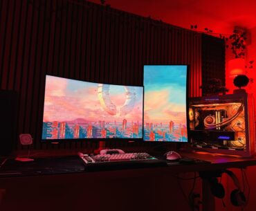 Upgraded battle station