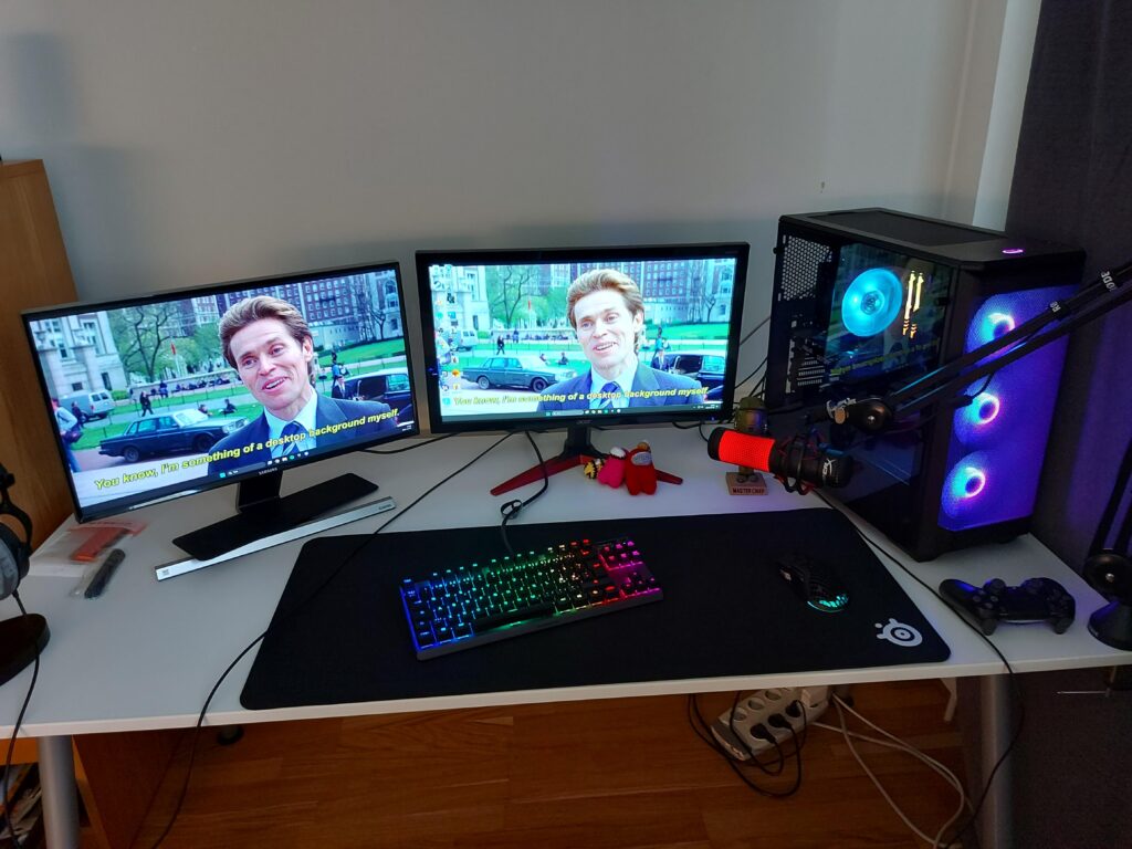 Took y'all's advice about getting a bigger mousepad. What would you improve or change about my current setup?