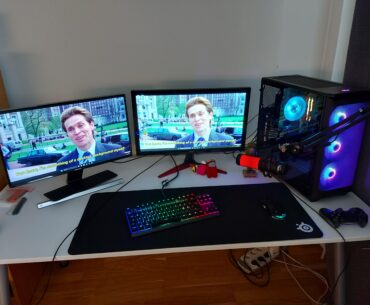 Took y'all's advice about getting a bigger mousepad. What would you improve or change about my current setup?