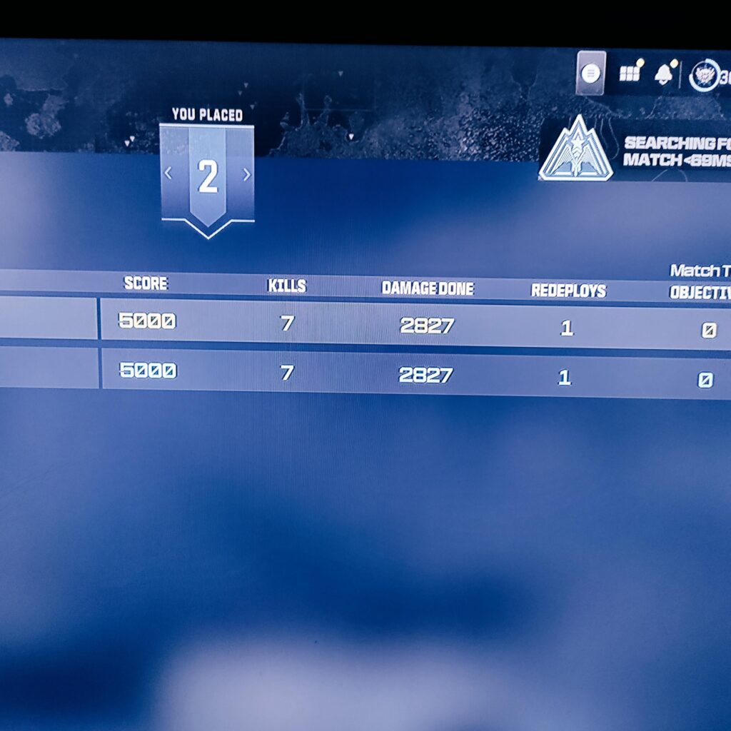 Ah man ! So close to a high scoring win.