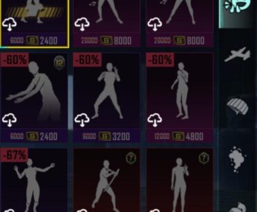 There were 3 new emotes after the update I want to buy one of them. They have gone Where have they gone?