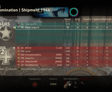 Of course its nothing but erma lmg spawn campers
