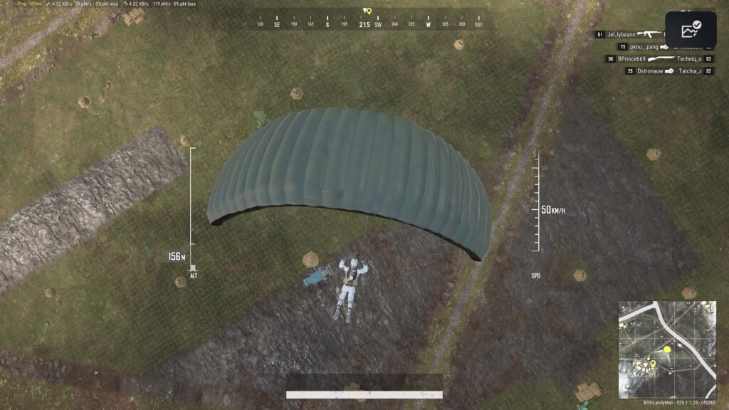 Parachute not rendering on Vikendi