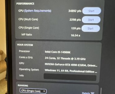 Any completely safe way or reason to boost this 14900k, Strix 4090 and 64gb 6400mhz R24 score?